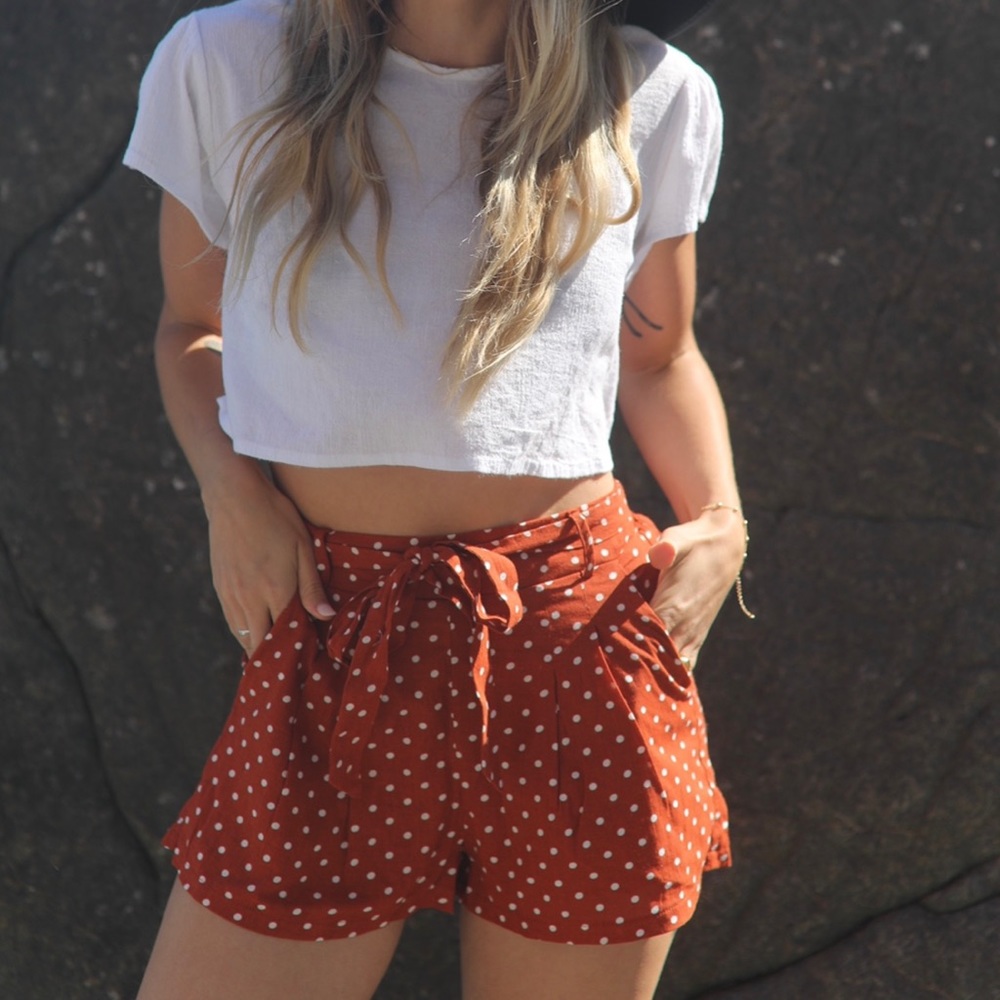 PacSun Polka Dot Shorts